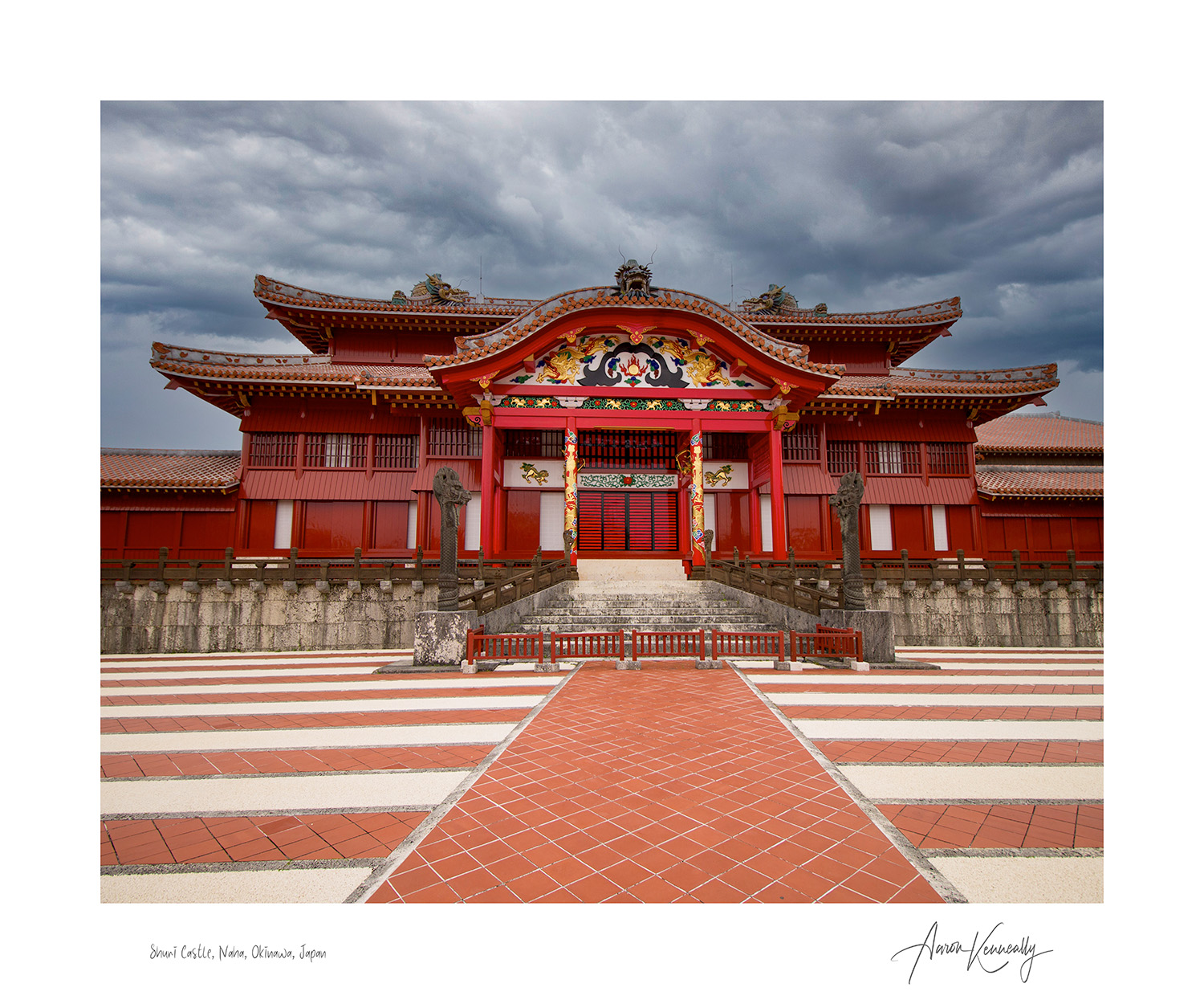 Shuri Castle, Okinawa, Japan