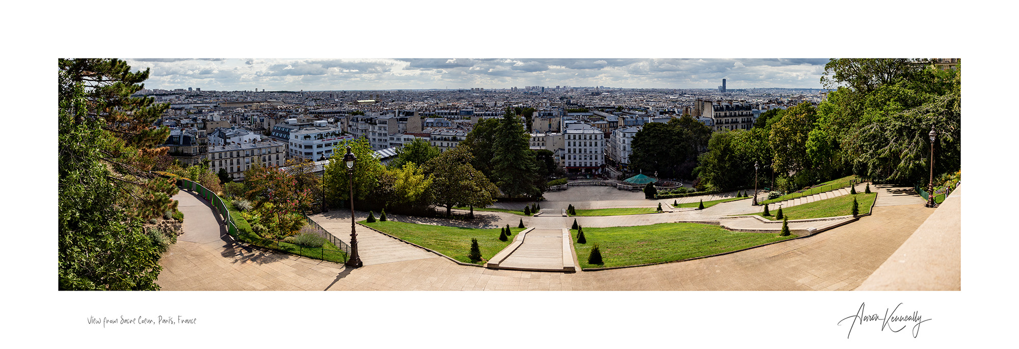 View of Paris, France