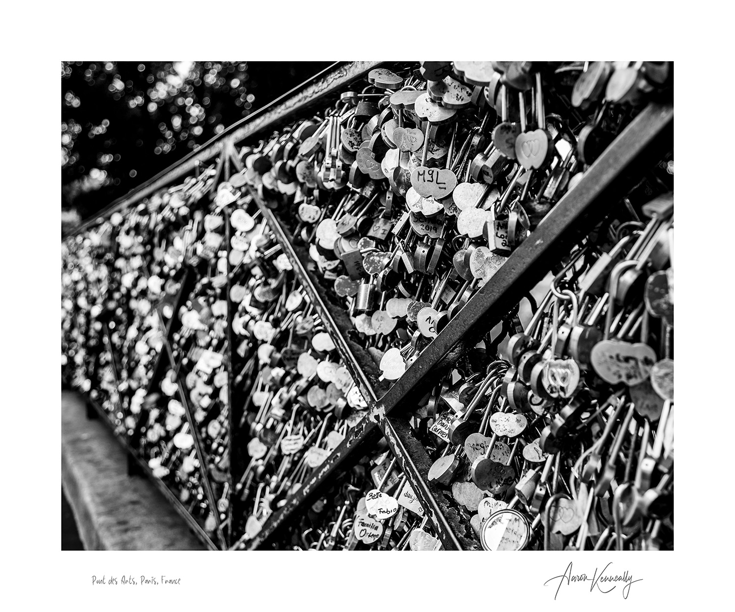 The Pont des Arts, Paris, France