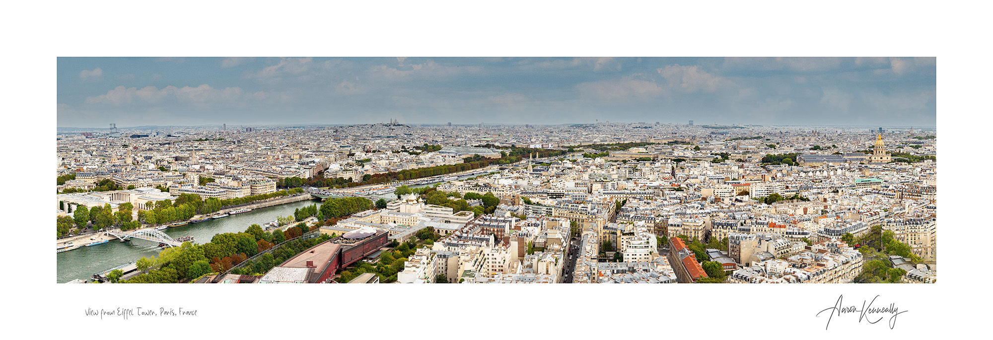 View of Paris, France