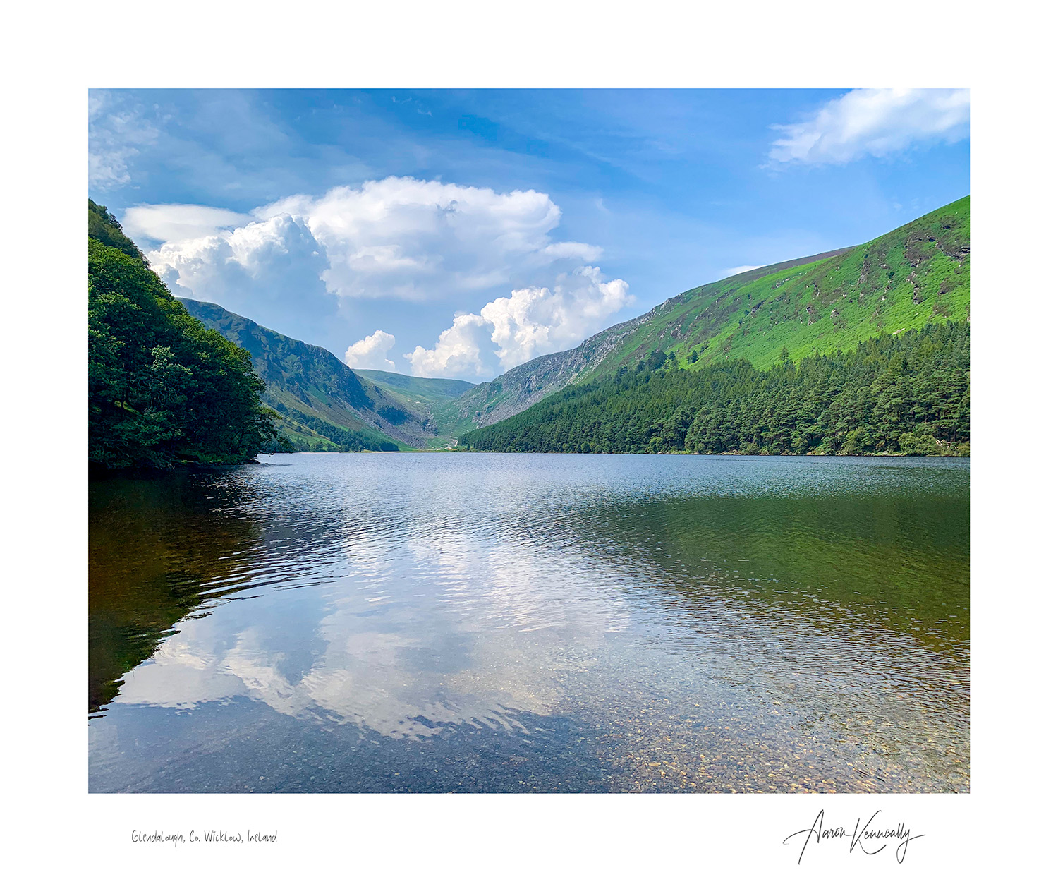 Glendalough Upper Lake, Co. Wicklow, Ireland