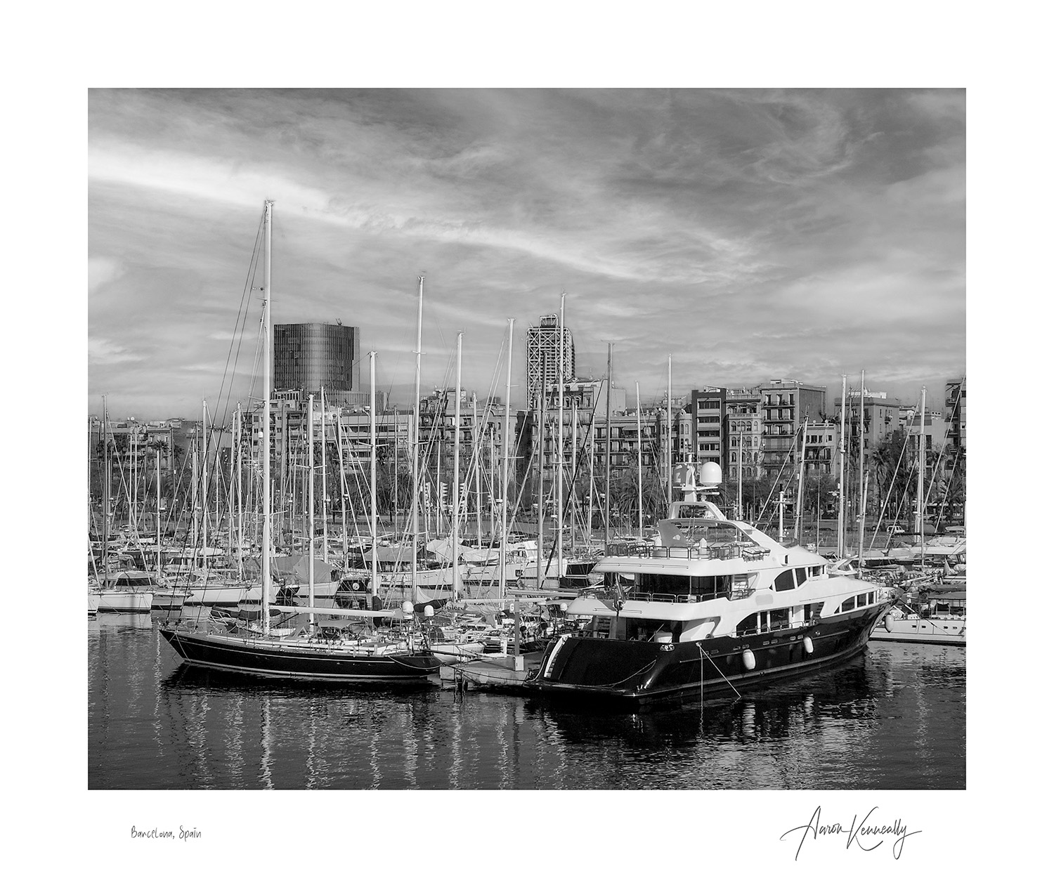 Port Olimpic, Barcelona, Spain